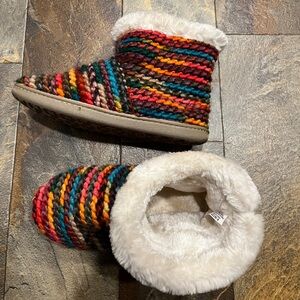 Minnetonka Betty Slippers Women’s Size 6.5-7.5